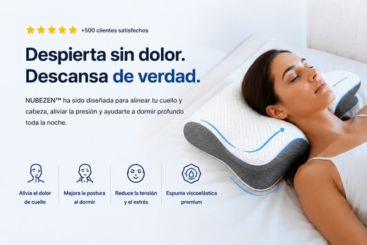 NubeZen™ Almohada ergonómica cervical