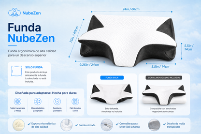 Funda NubeZen™  Diseñada para un descanso placentero