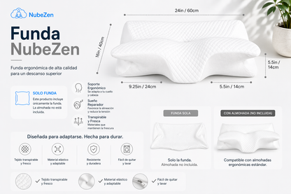 Funda NubeZen™  Diseñada para un descanso placentero