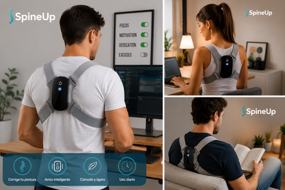 SpineUp™ Corrige tu postura. Alivia el dolor. Transforma tu vida.