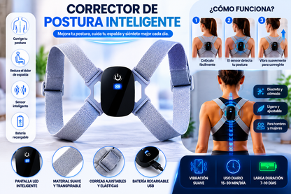 SpineUp™ Corrige tu postura. Alivia el dolor. Transforma tu vida.
