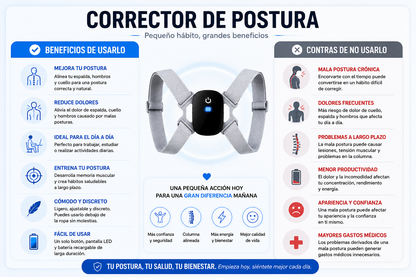 SpineUp™ Corrige tu postura. Alivia el dolor. Transforma tu vida.
