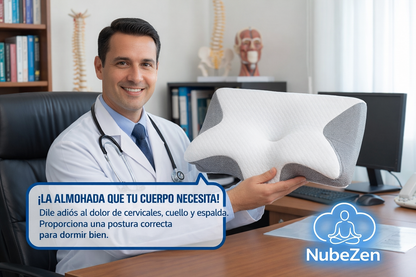 NubeZen™ Almohada ergonómica cervical