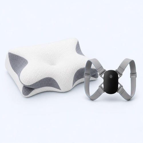 Pack DuoZen: almohada cervical NubeZen y corrector de postura SpineUp